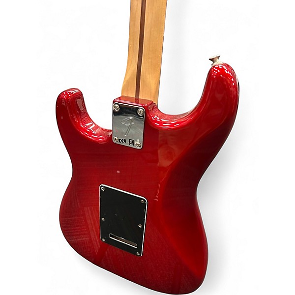 Used Fender Player Stratocaster HSS Candy Red Burst Solid Body Electric Guitar