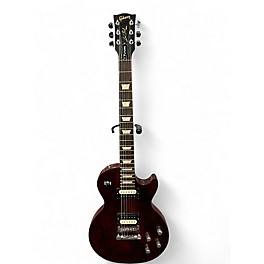 Used Gibson LP FUTURE TRIBUTE Wine Red Solid Body Electric Guitar