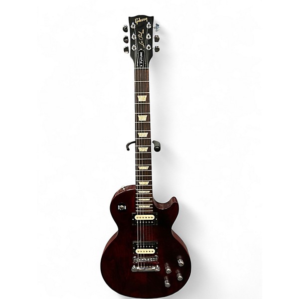 Used Gibson LP FUTURE TRIBUTE Wine Red Solid Body Electric Guitar