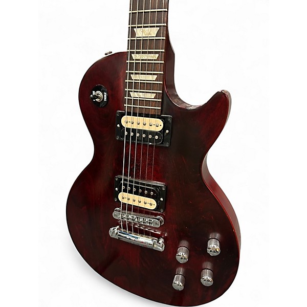 Used Gibson LP FUTURE TRIBUTE Wine Red Solid Body Electric Guitar