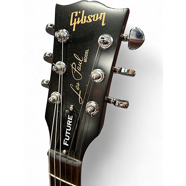 Used Gibson LP FUTURE TRIBUTE Wine Red Solid Body Electric Guitar