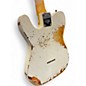 Used 2021 Fender American Custom LTD 60 telecaster relic olympic white over 3 color sunburst heavy relic Solid Body Electr...