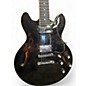 Used 2022 Gibson ES-339 Trans Black Hollow Body Electric Guitar thumbnail