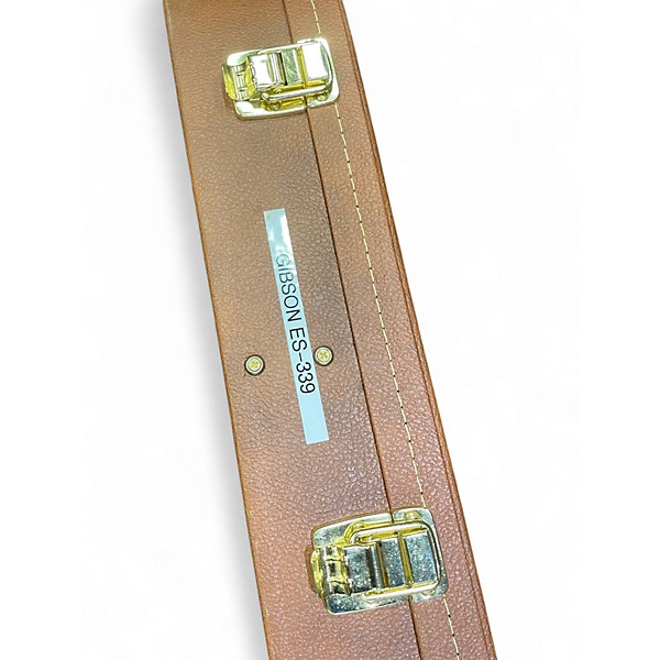 Used 2022 Gibson ES-339 Trans Black Hollow Body Electric Guitar