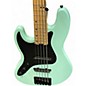 Used Schecter Guitar Research J5 LH Seafoam Green Electric Bass Guitar