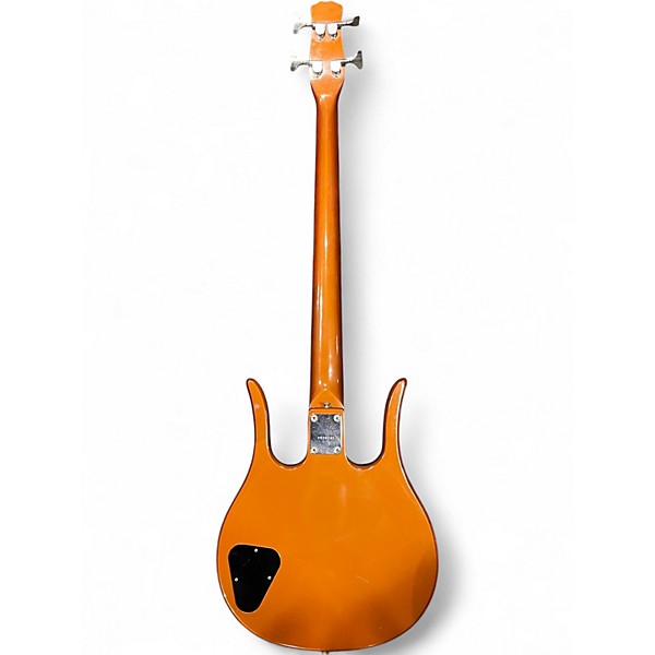 Used Hondo II Longhorn Walnut Electric Bass Guitar