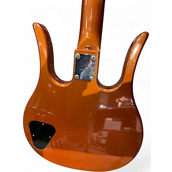 Used Hondo II Longhorn Walnut Electric Bass Guitar