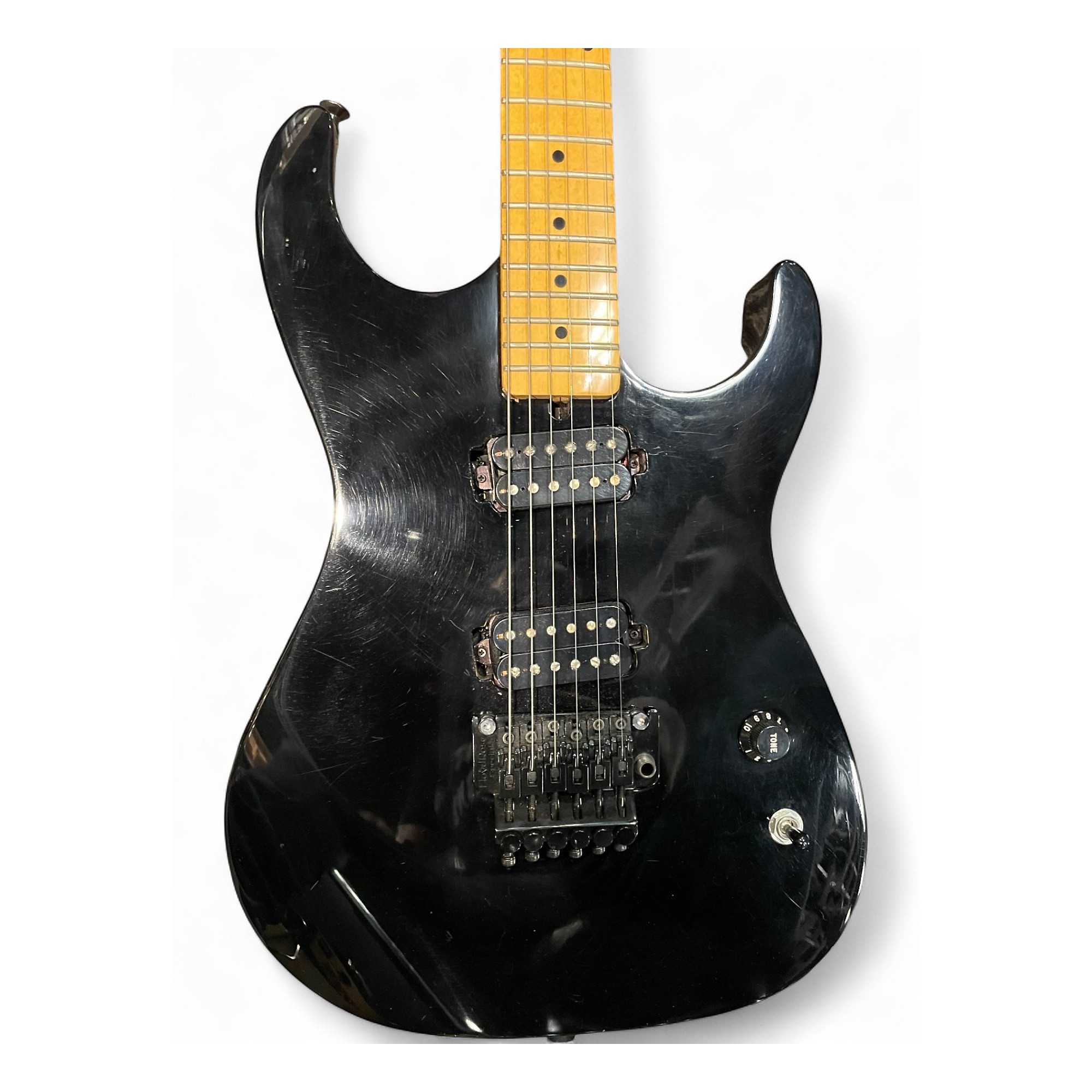 Used Washburn Steve Stevens SS40 Black Solid Body Electric Guitar