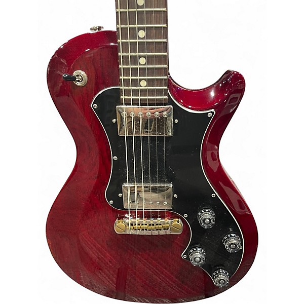 Used PRS S2 SINGLECUT STANDARD Red Solid Body Electric Guitar