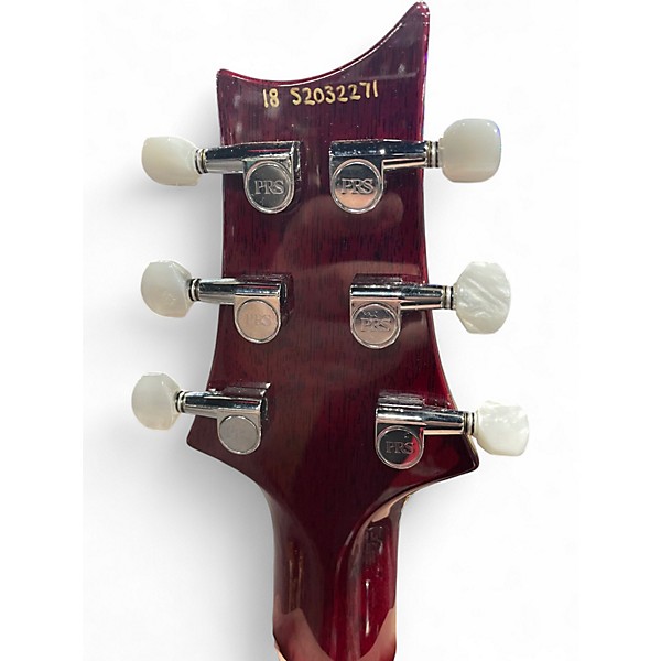 Used PRS S2 SINGLECUT STANDARD Red Solid Body Electric Guitar