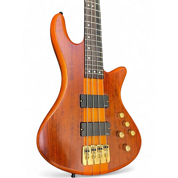 Used Schecter Guitar Research STILETTO STUDIO 4 SATIN HONEY Electric Bass Guitar