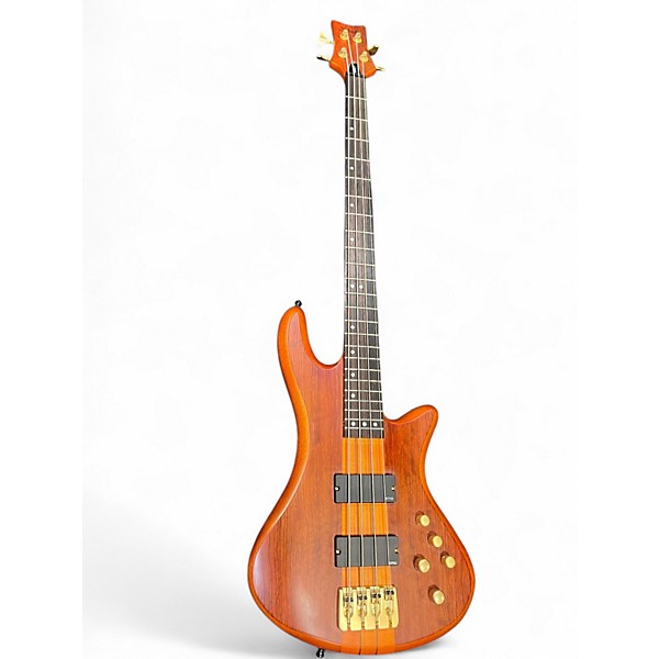 Used Schecter Guitar Research STILETTO STUDIO 4 SATIN HONEY Electric Bass Guitar