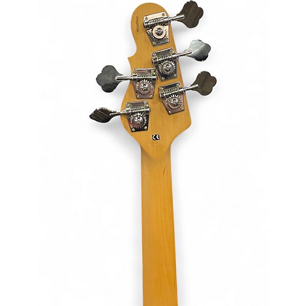 Used G&L Tribute L2500 5 String Blue Burst Electric Bass Guitar