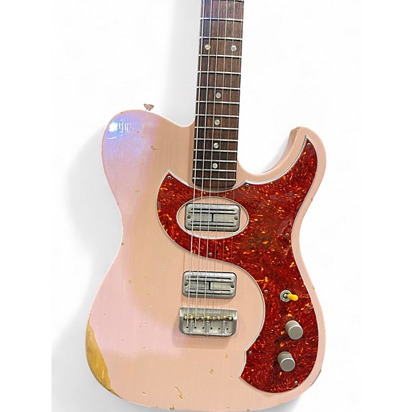 Used Fano Guitars TC6 Shell Pink Solid Body Electric Guitar