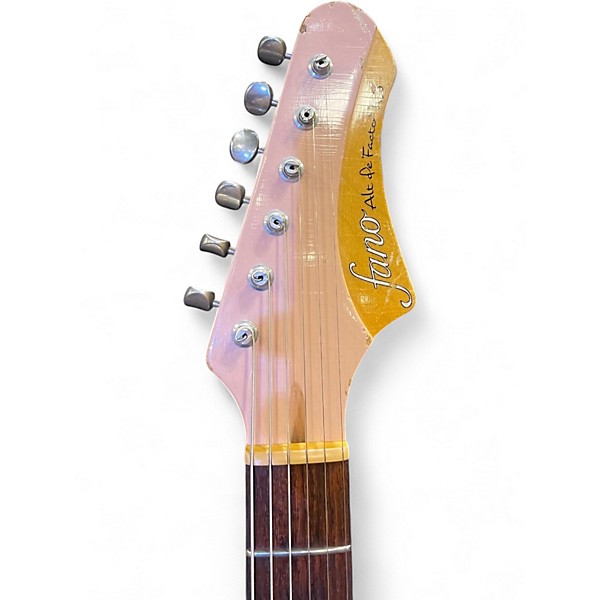 Used Fano Guitars TC6 Shell Pink Solid Body Electric Guitar