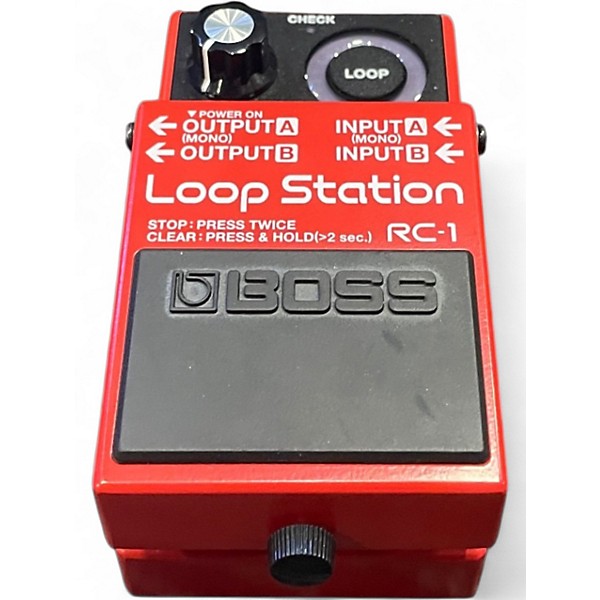 Used BOSS RC1 Loop Station Pedal