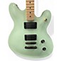 Used Squier Contemporary Active Starcaster Mint Green Hollow Body Electric Guitar