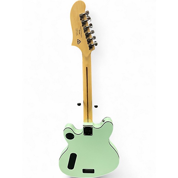 Used Squier Contemporary Active Starcaster Mint Green Hollow Body Electric Guitar