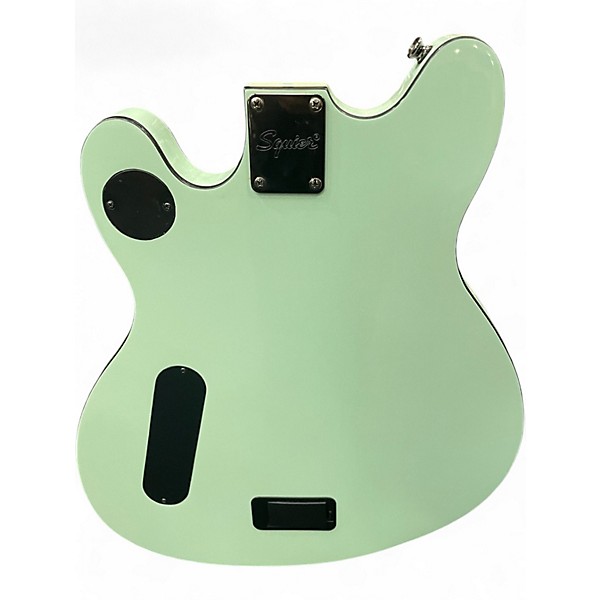 Used Squier Contemporary Active Starcaster Mint Green Hollow Body Electric Guitar