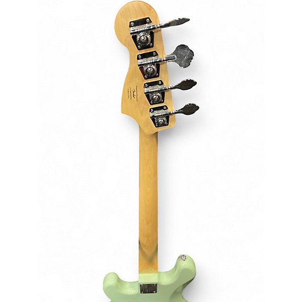 Used Squier Affinity Precision Bass Mint Green Electric Bass Guitar