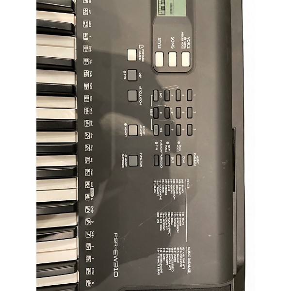 Used Yamaha PSREW310 Digital Piano