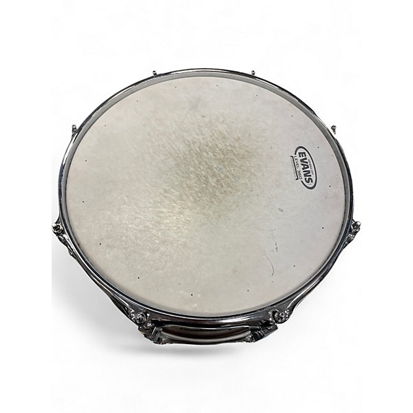 Used Pork Pie USA 7X13 EXOTIC ZEBRAWOOD SNARE Natural Drum