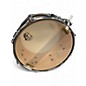 Used Pork Pie USA 7X13 EXOTIC ZEBRAWOOD SNARE Natural Drum