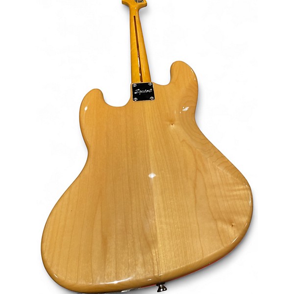 Used Squier Classic Vibe 70s Jazz Bass Natural Electric Bass Guitar
