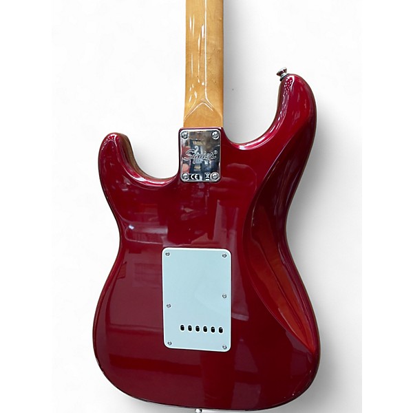 Used Squier Classic Vibe 1960S Stratocaster Candy Apple Red Solid Body Electric Guitar