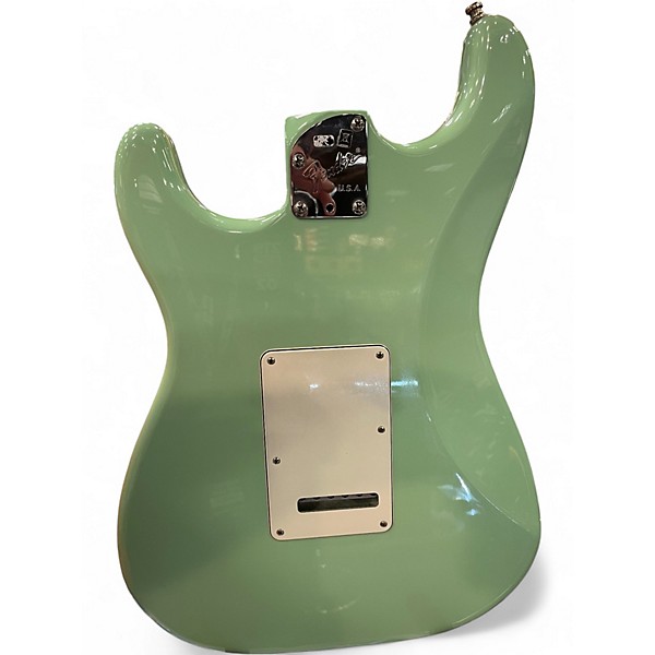 Used Fender Artist Series Jeff Beck Stratocaster Surf Green Solid Body Electric Guitar