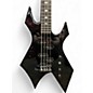 Used 2000s B.C. Rich Warlock JP165 Black Electric Bass Guitar