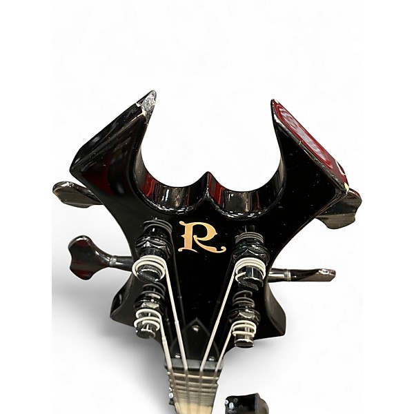 Used 2000s B.C. Rich Warlock JP165 Black Electric Bass Guitar