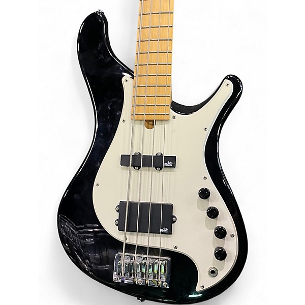 Used Brubaker MJX-4 Black Electric Bass Guitar