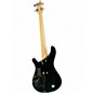 Used Brubaker MJX-4 Black Electric Bass Guitar