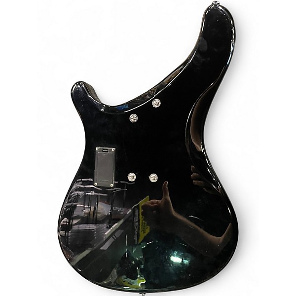 Used Brubaker MJX-4 Black Electric Bass Guitar