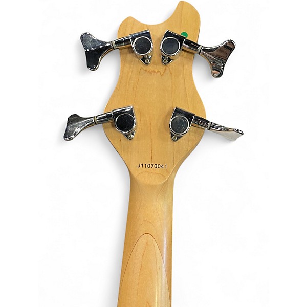 Used Brubaker MJX-4 Black Electric Bass Guitar