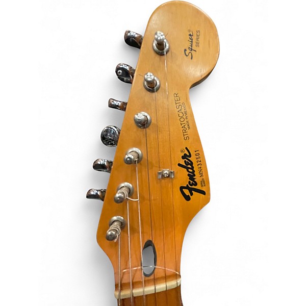 Used Fender STRATOCASTER Red Solid Body Electric Guitar