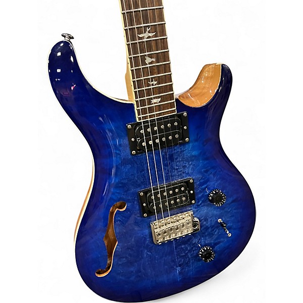 Used PRS SE Custom 22 Blue Solid Body Electric Guitar