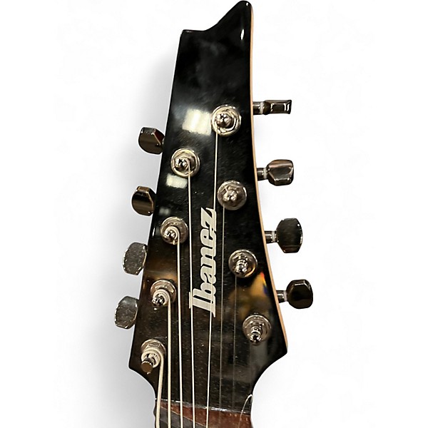 Used Ibanez RGMS8 Black Solid Body Electric Guitar