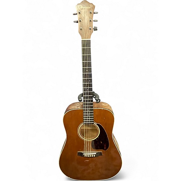 Vintage 1980s Ibanez V300MH Natural Acoustic Guitar