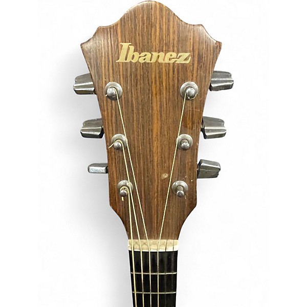 Vintage 1980s Ibanez V300MH Natural Acoustic Guitar