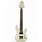 Used Schecter Guitar Research Demon 7 String White Solid Body Electric Guitar thumbnail