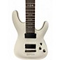 Used Schecter Guitar Research Demon 7 String White Solid Body Electric Guitar