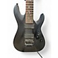 Used Schecter Guitar Research Damien 7 Floyd Rose Black Solid Body Electric Guitar