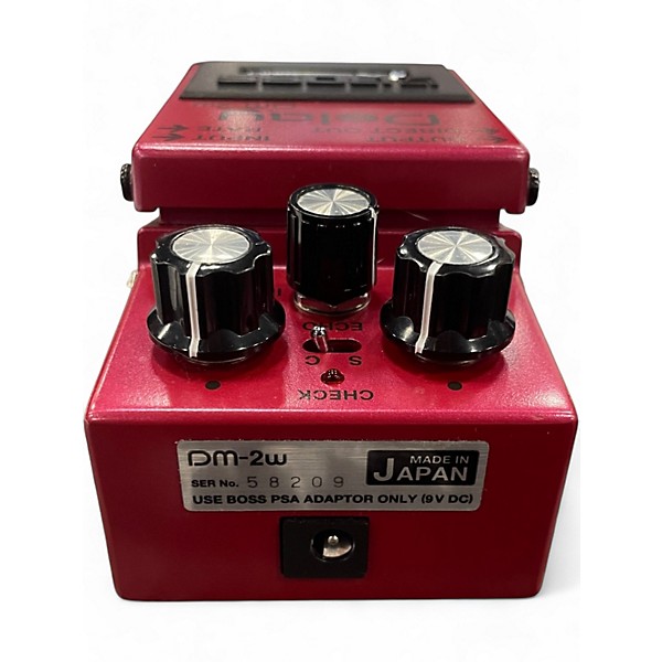 Used BOSS DM2W Delay Waza Craft Effect Pedal