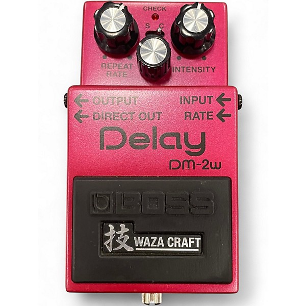 Used BOSS DM2W Delay Waza Craft Effect Pedal