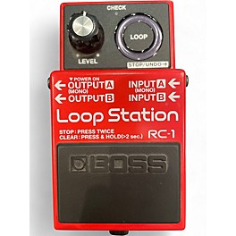Used BOSS RC1 Loop Station Pedal