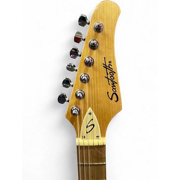 Used Sawtooth ES Cream Solid Body Electric Guitar