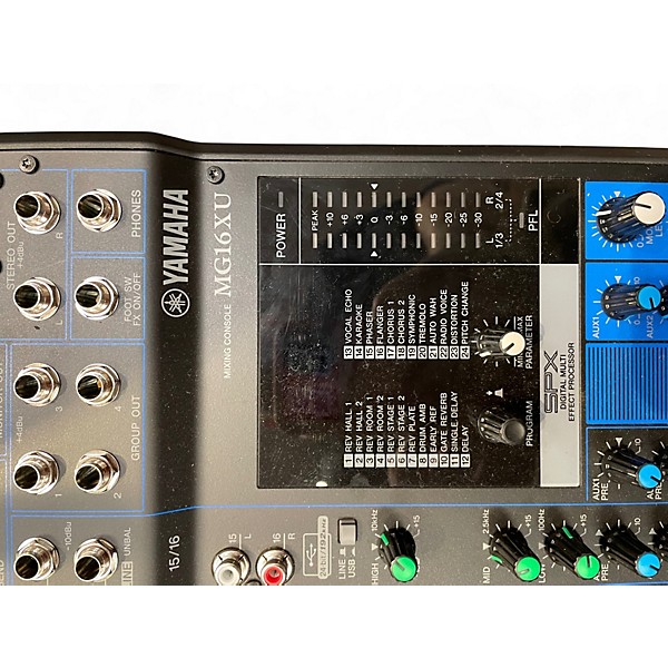 Used Yamaha MG16XU Unpowered Mixer