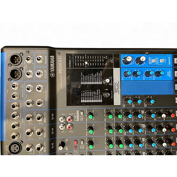 Used Yamaha MG16XU Unpowered Mixer
